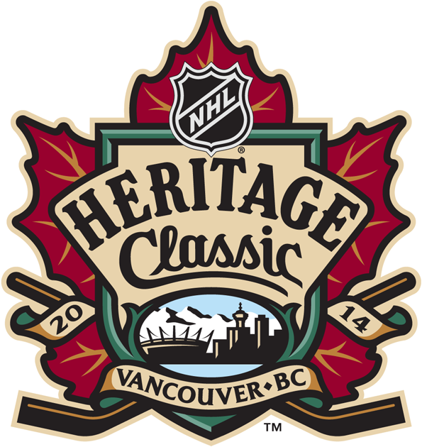 NHL Heritage Classic 2014 Primary Logo iron on transfers for clothing